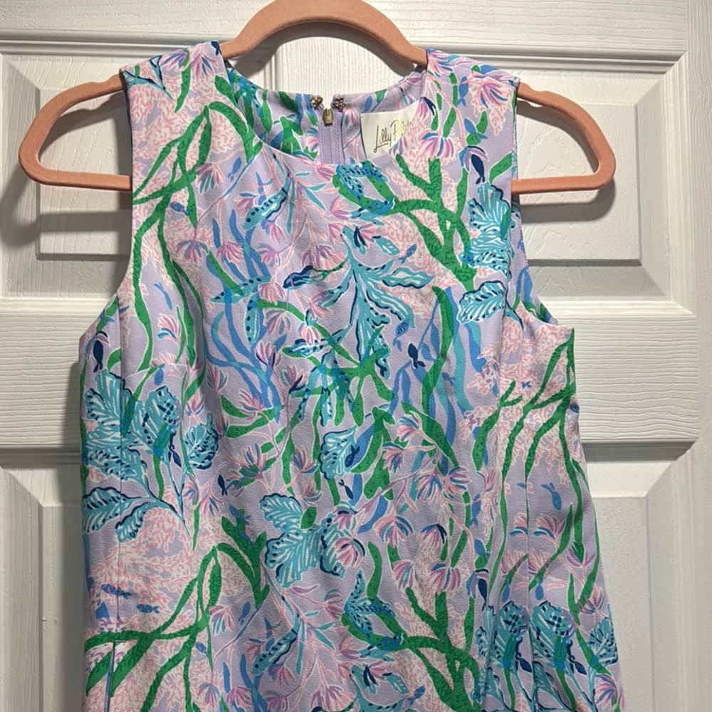 Lilly Pulitzer Pastel Floral Sleeveless Dress